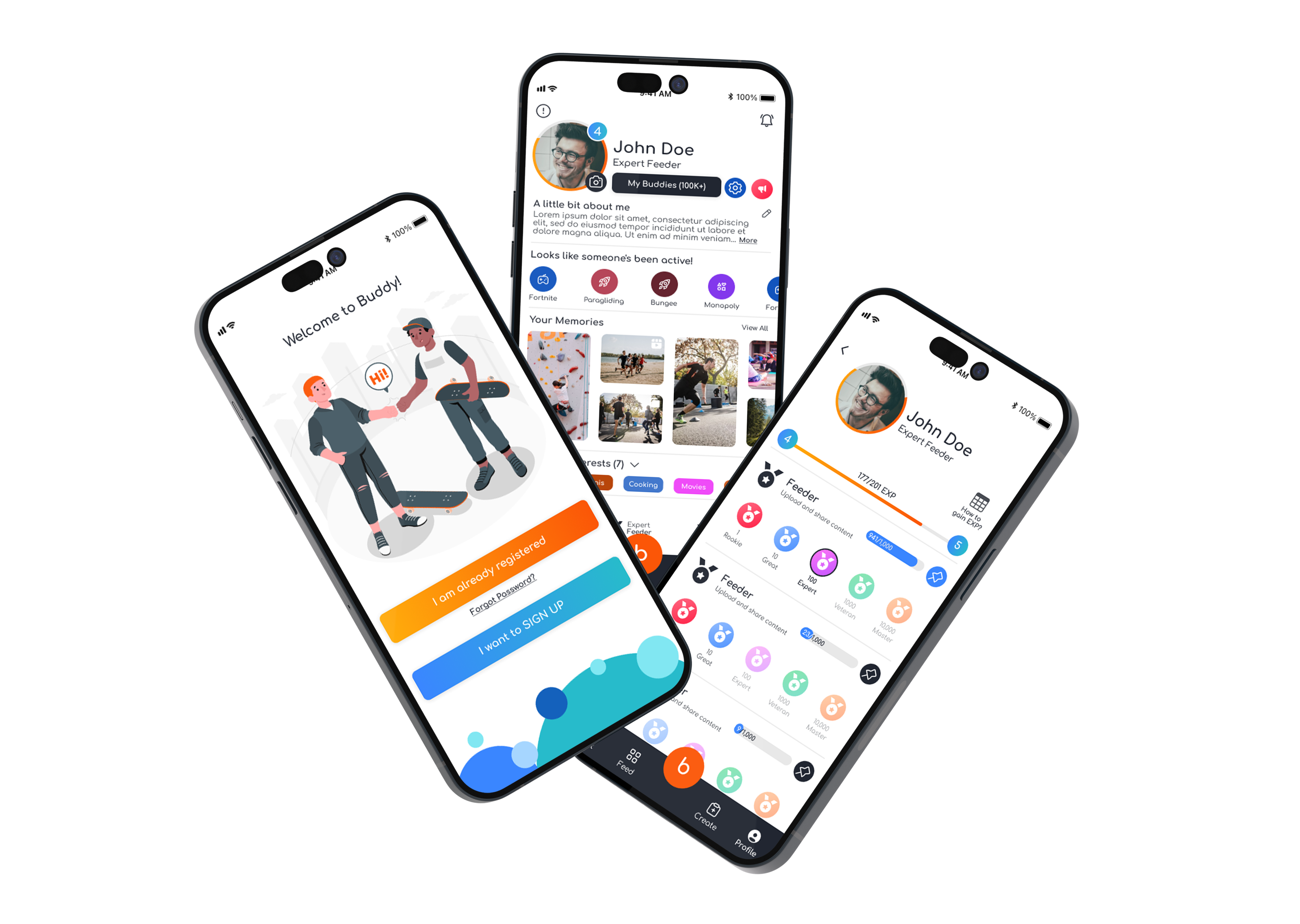 UI Design, High-Fidelity Prototype, Design System